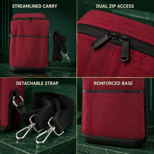 Insulated 2-Bottle Wine Tote