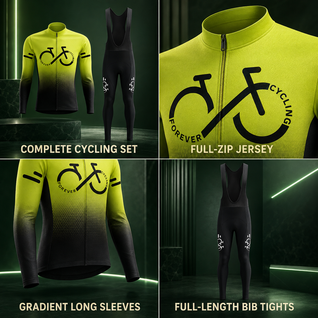 Thermal Cycling Jersey and Bib Set