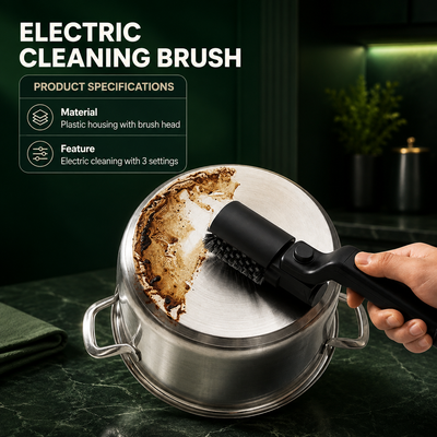3-Speed Electric Grill Brush