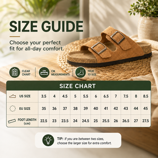 Adjustable Two-Strap Comfort Sandals