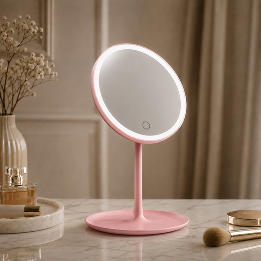 LED Travel Makeup Mirror