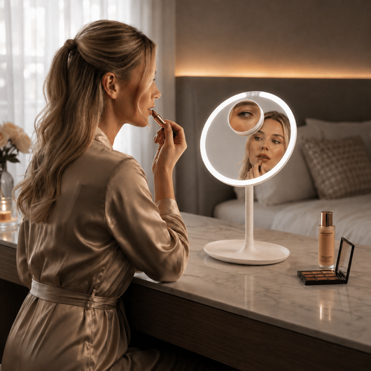LED Travel Makeup Mirror