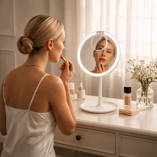 LED Travel Makeup Mirror