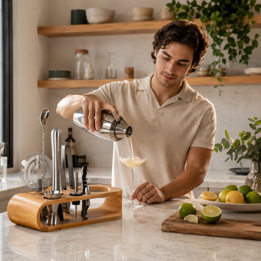 10-Piece Bamboo Cocktail Kit