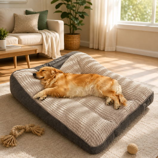 Orthopedic Bolster Dog Bed