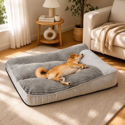 Orthopedic Bolster Dog Bed