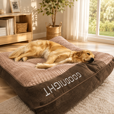 Orthopedic Bolster Dog Bed