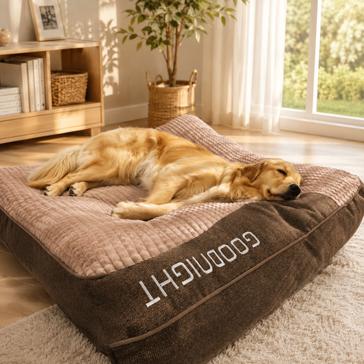 Orthopedic Bolster Dog Bed