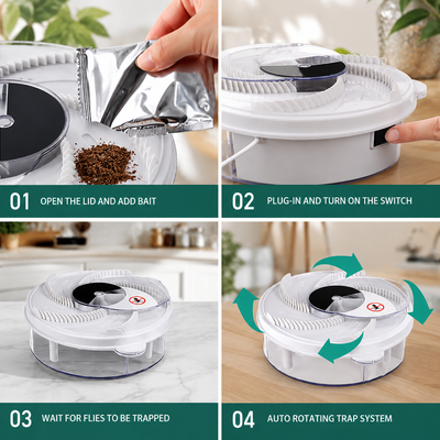 Quiet LED Fly Catcher