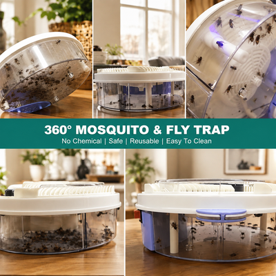 Quiet LED Fly Catcher