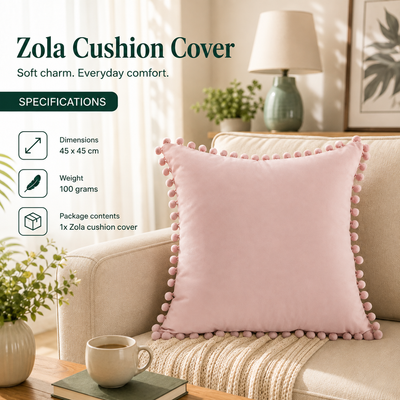 Zola Nordic Throw Pillow Cover