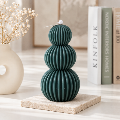 Geometric Golf Ball Scented Candle