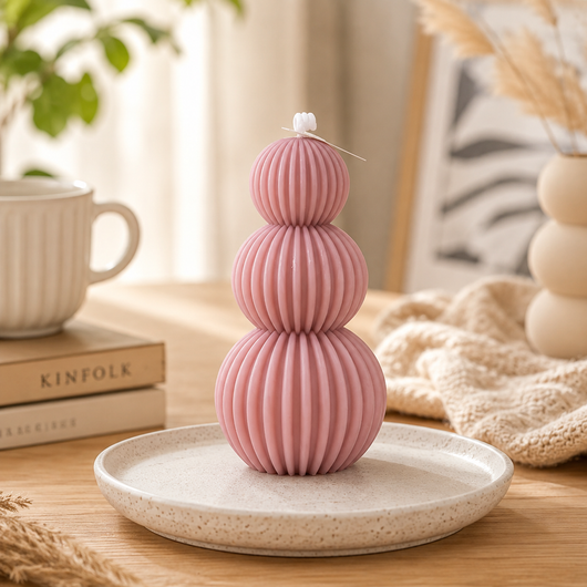 Geometric Golf Ball Scented Candle