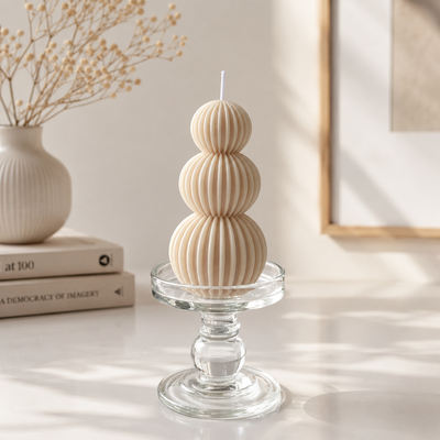 Geometric Golf Ball Scented Candle