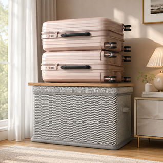 Foldable Storage Box with Lid