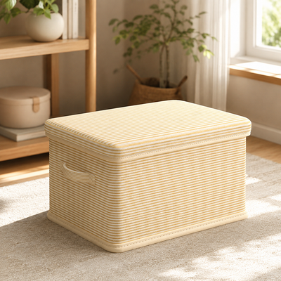Foldable Storage Box with Lid