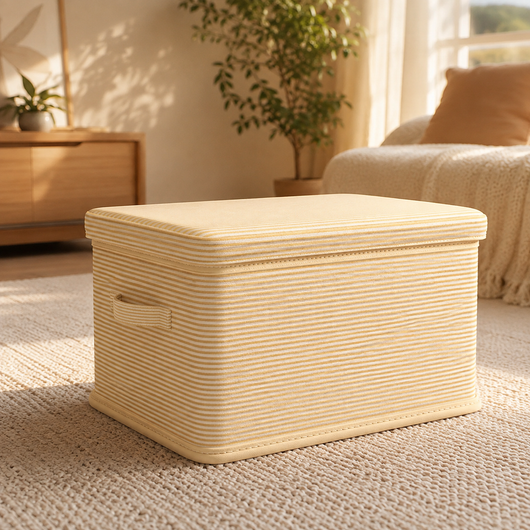 Foldable Storage Box with Lid