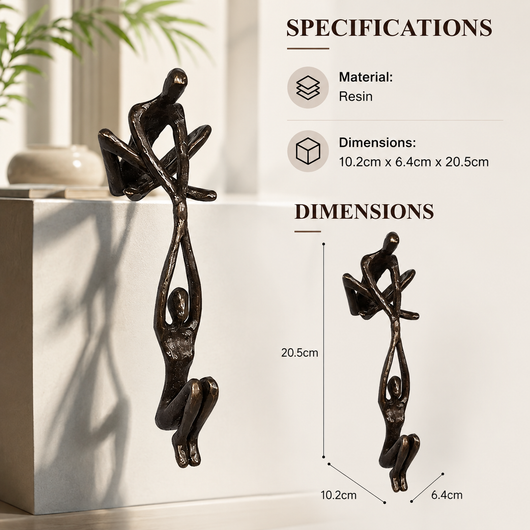 Love & Strength Sculpture Figurine