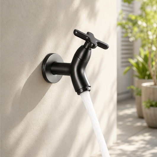 Brass Wall Mount Cold Water Faucet