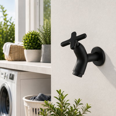 Brass Wall Mount Cold Water Faucet