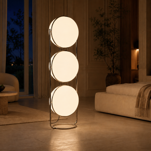 Modern LED Globe Floor Lamp