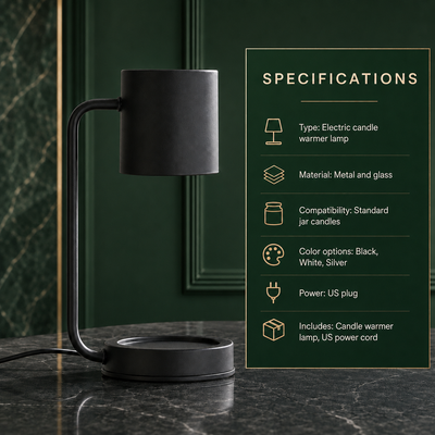 Nordic Candle Warmer Lamp