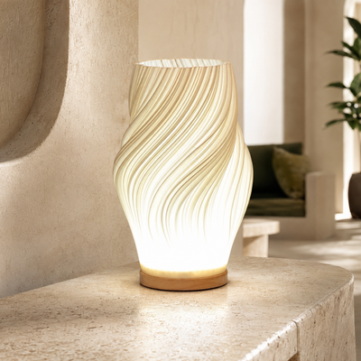 Serene Wavecrest Lamp