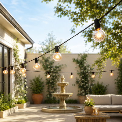 Solar Globe String Lights