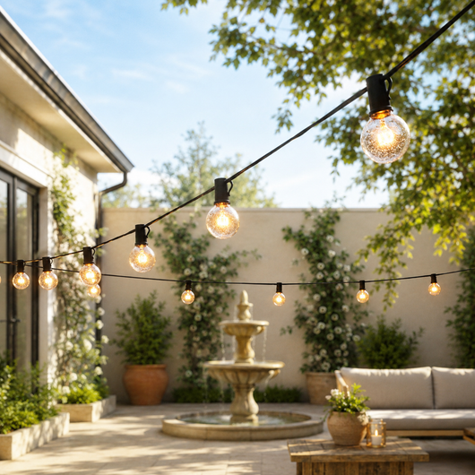 Solar Globe String Lights