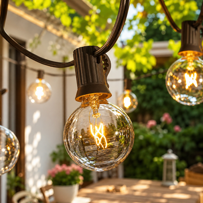 Solar Globe String Lights