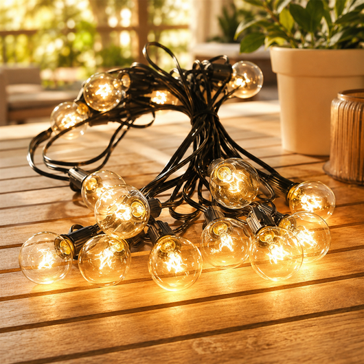 Solar Globe String Lights