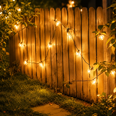 Solar Globe String Lights