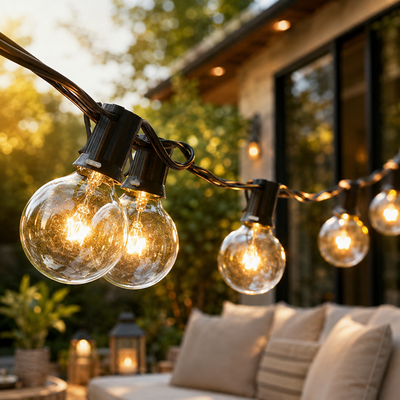 Solar Globe String Lights
