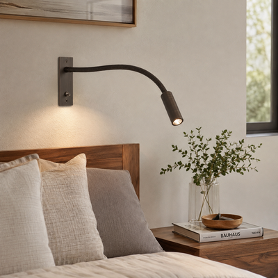 Minimalist Adjustable Wall Reading Lamp
