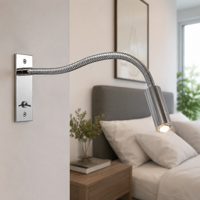 Minimalist Adjustable Wall Reading Lamp