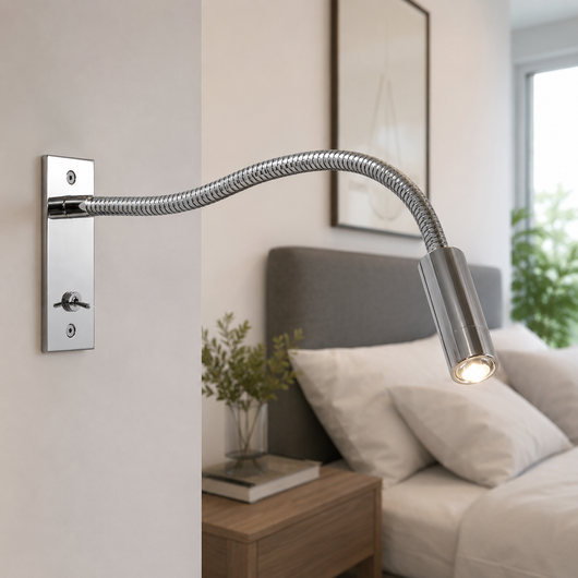 Minimalist Adjustable Wall Reading Lamp