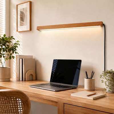 Beam Wood Linear LED Wall Light