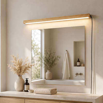 Beam Wood Linear LED Wall Light