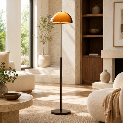 Odessa Acrylic Dome Floor Lamp