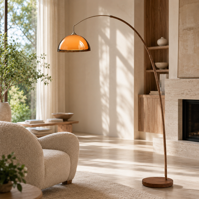 Odessa Acrylic Dome Floor Lamp