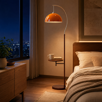 Odessa Acrylic Dome Floor Lamp