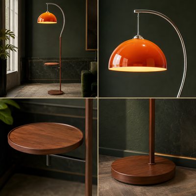 Odessa Acrylic Dome Floor Lamp