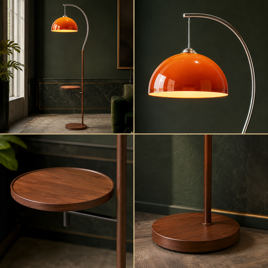 Odessa Acrylic Dome Floor Lamp