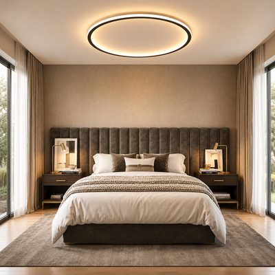 Scandinavian Round LED Ceiling Light