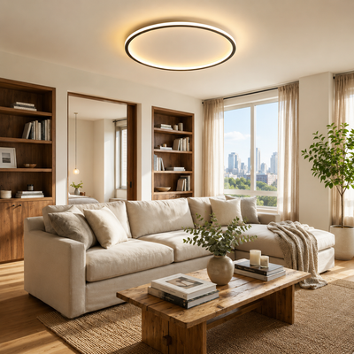 Scandinavian Round LED Ceiling Light