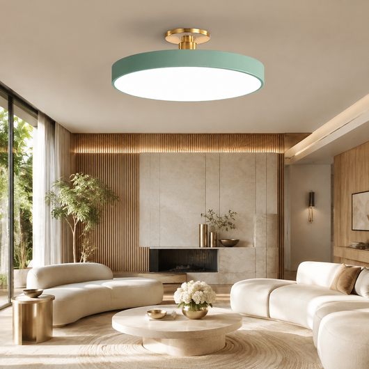 Halo Color Flush Mount