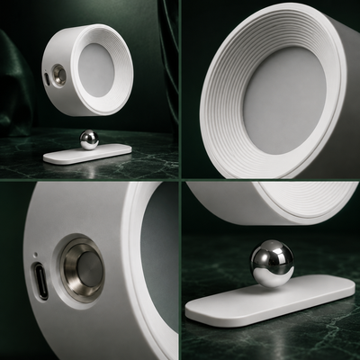 Pivot Easy-Stick Wireless Wall Light