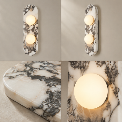 Perla Marble Wall Sconce