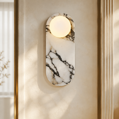 Perla Marble Wall Sconce