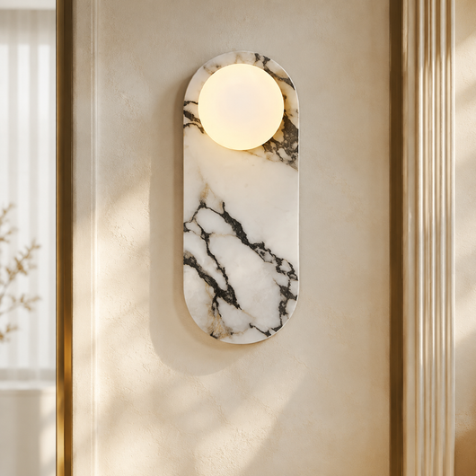 Perla Marble Wall Sconce
